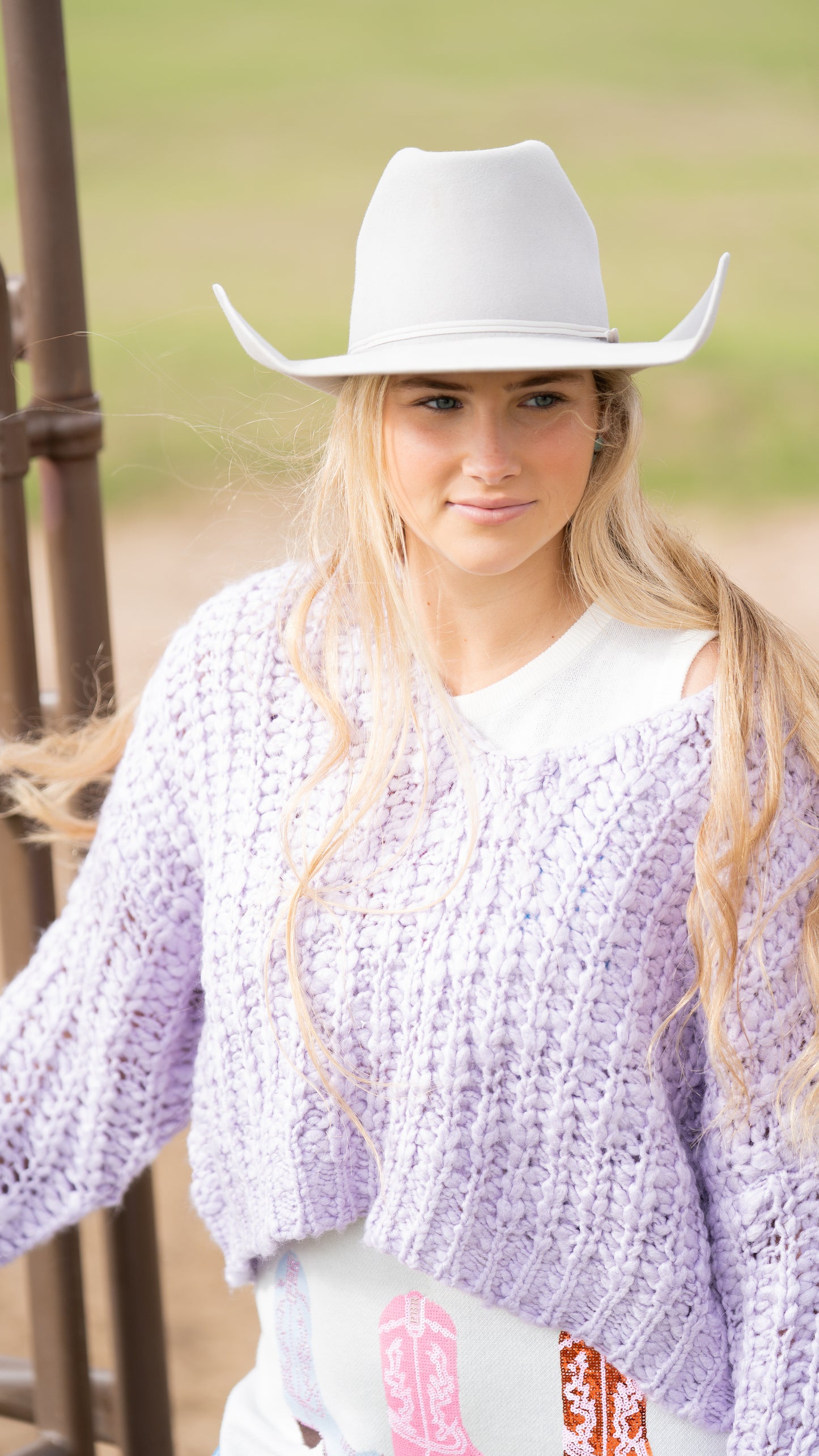 Pink & Lavender Knit Sweaters
