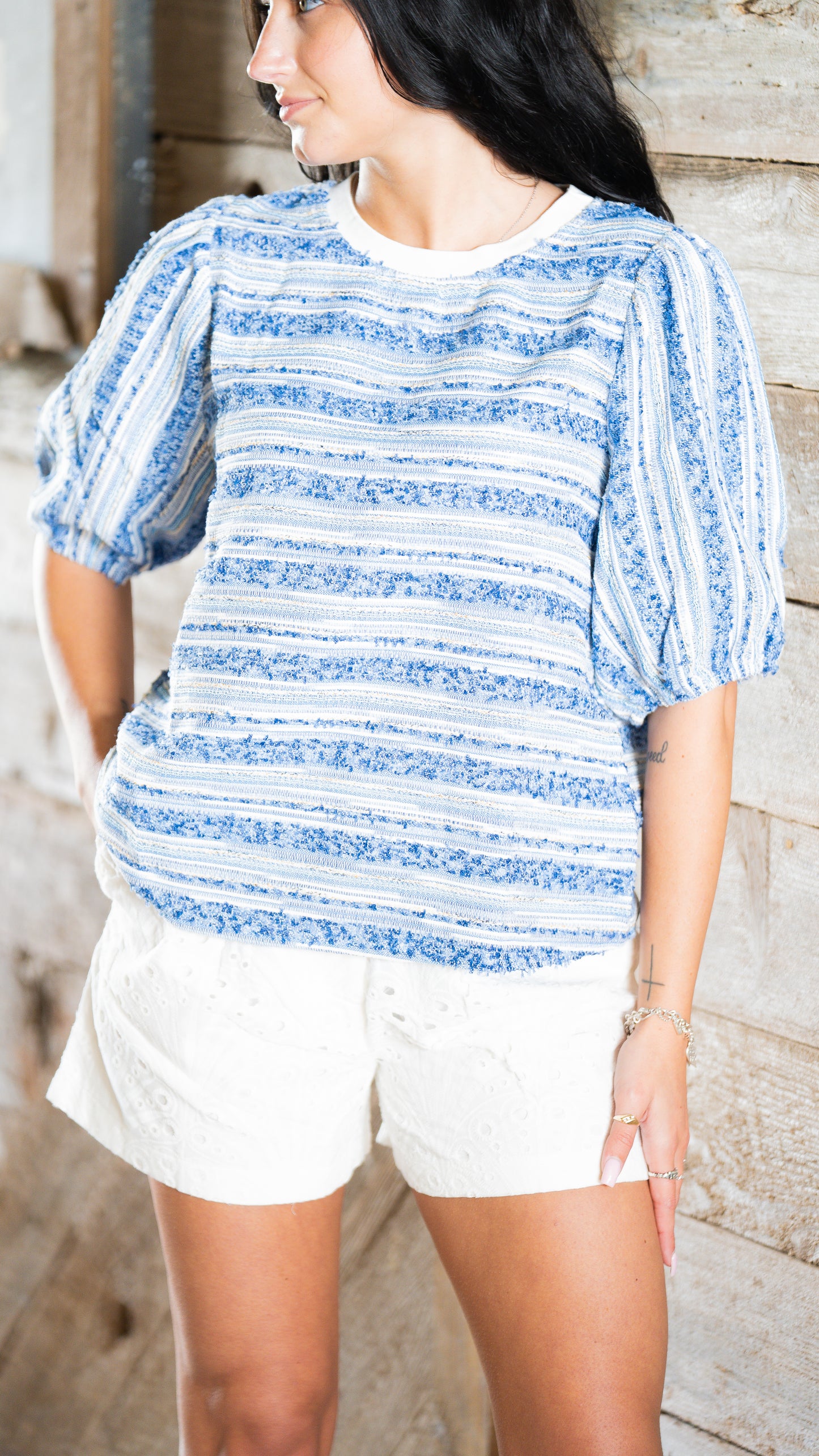 Shades of Blue Top
