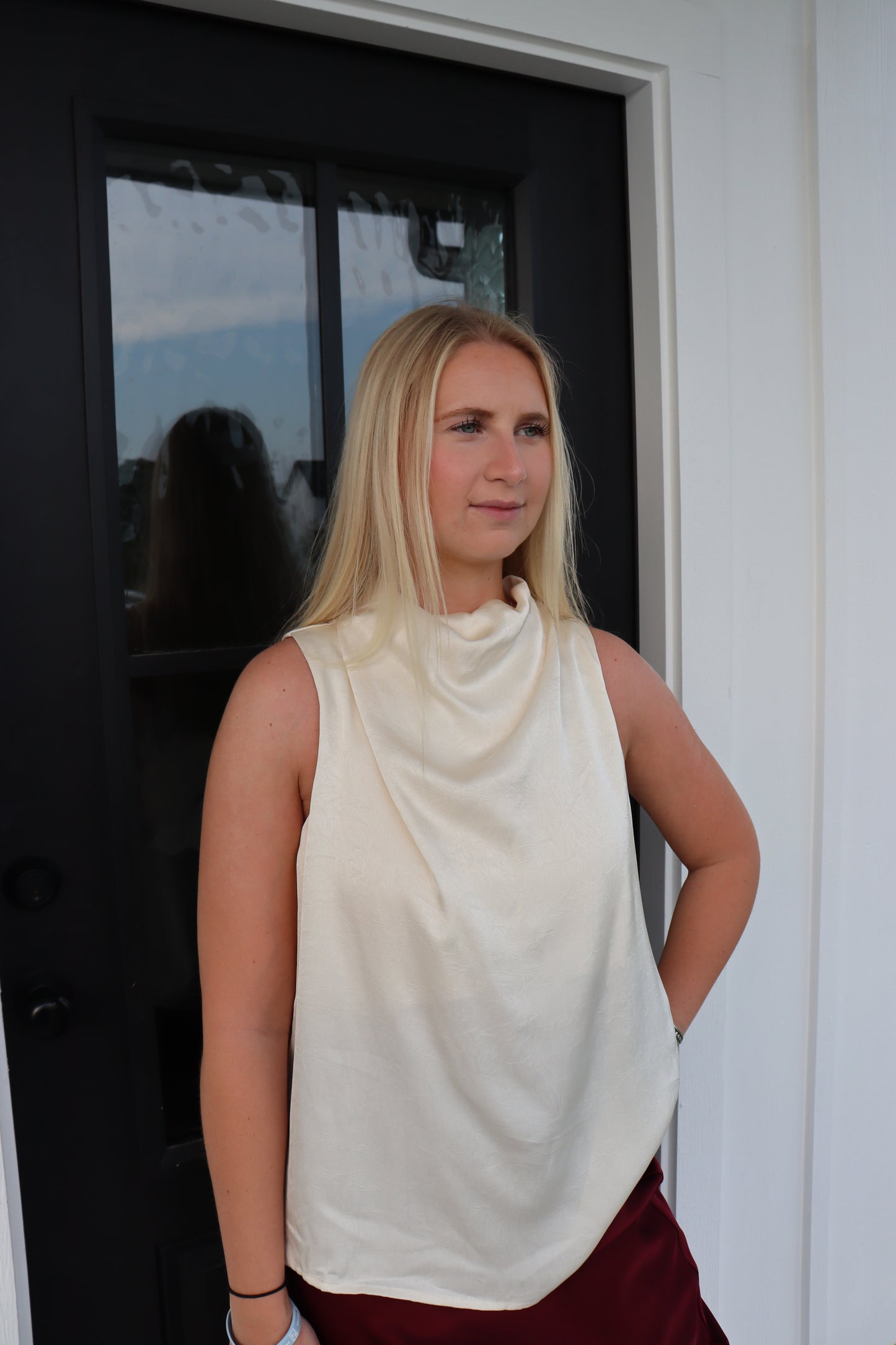 Cowl Neck Tank