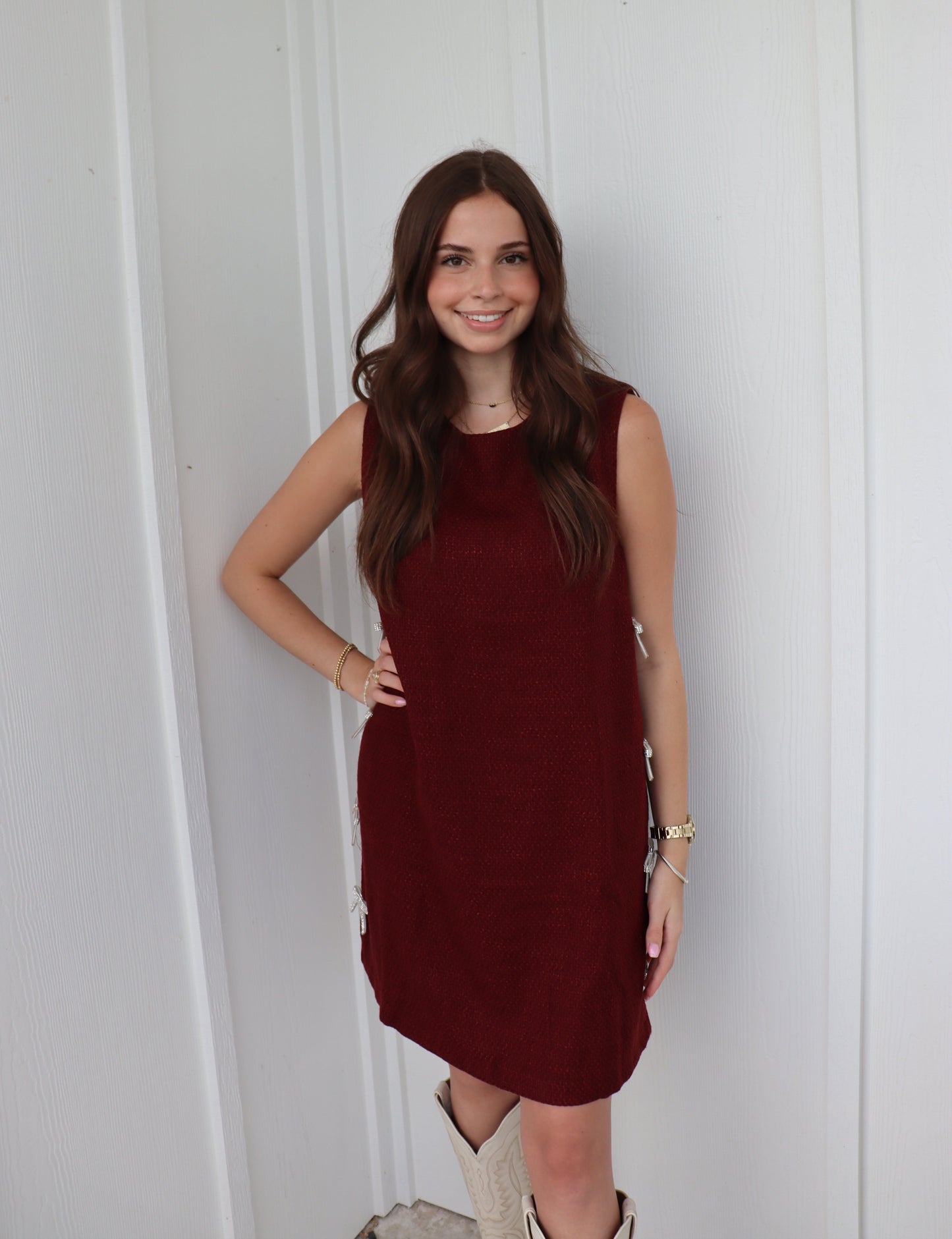 Crystal Bow Dress