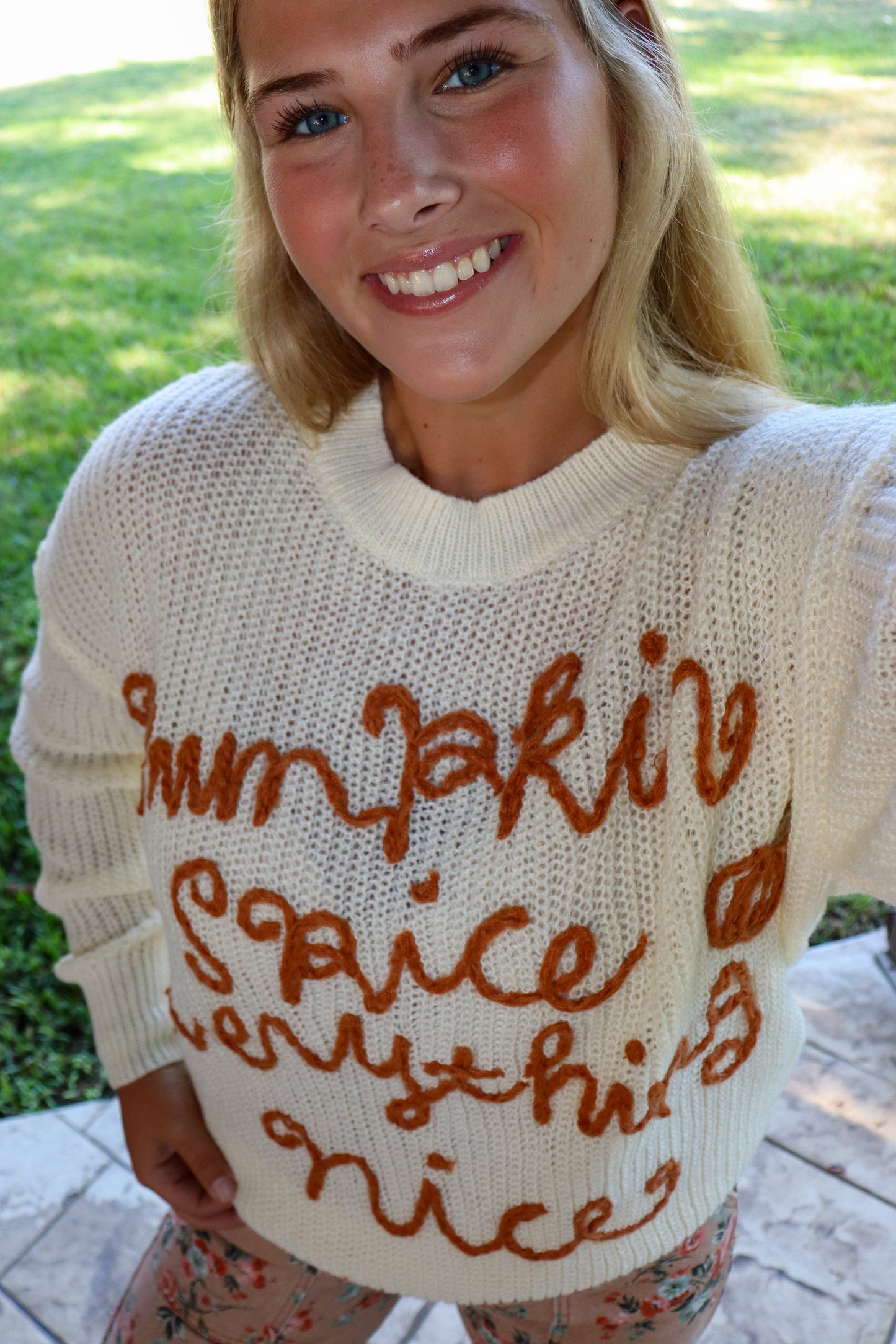 Pumpkin Spice Sweater