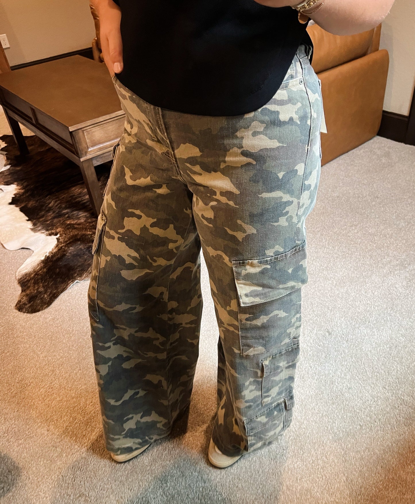Hidden Camo Cargo Jeans