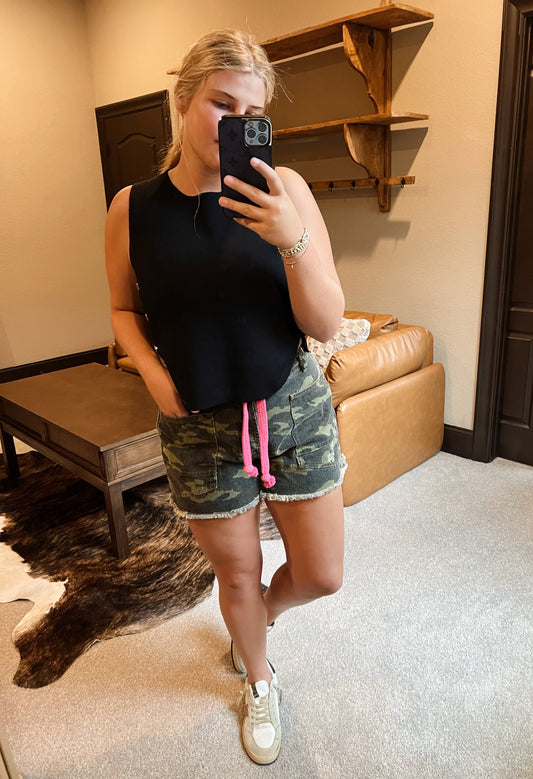 Camo Rope Shorts