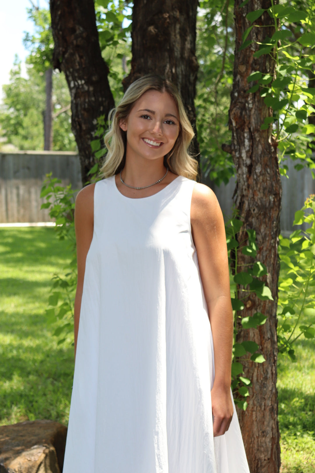 White Bubble Dress