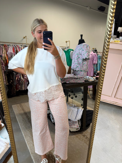Pink Cheetah Jeans