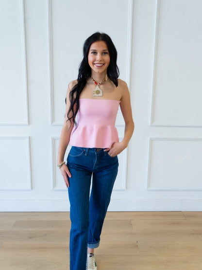 Baby Pink Tube Top