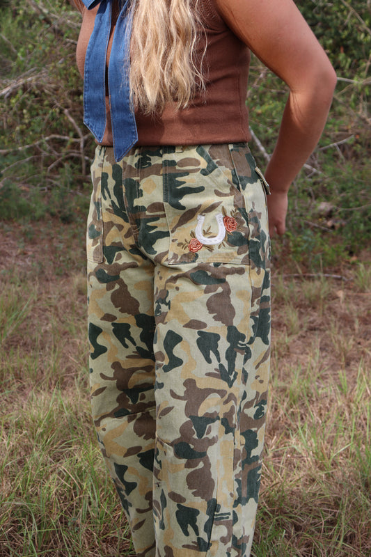 Rodeo Quincy Wild Rose Camo Jeans
