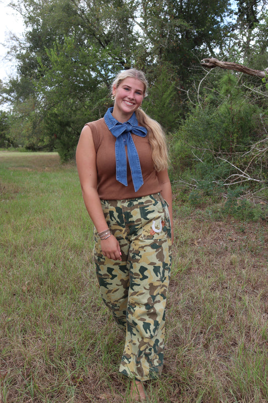 Rodeo Quincy Wild Rose Camo Jeans