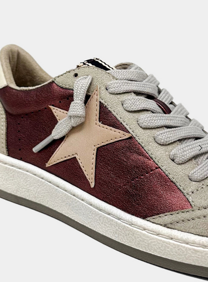 Paz Metallic Sneaker