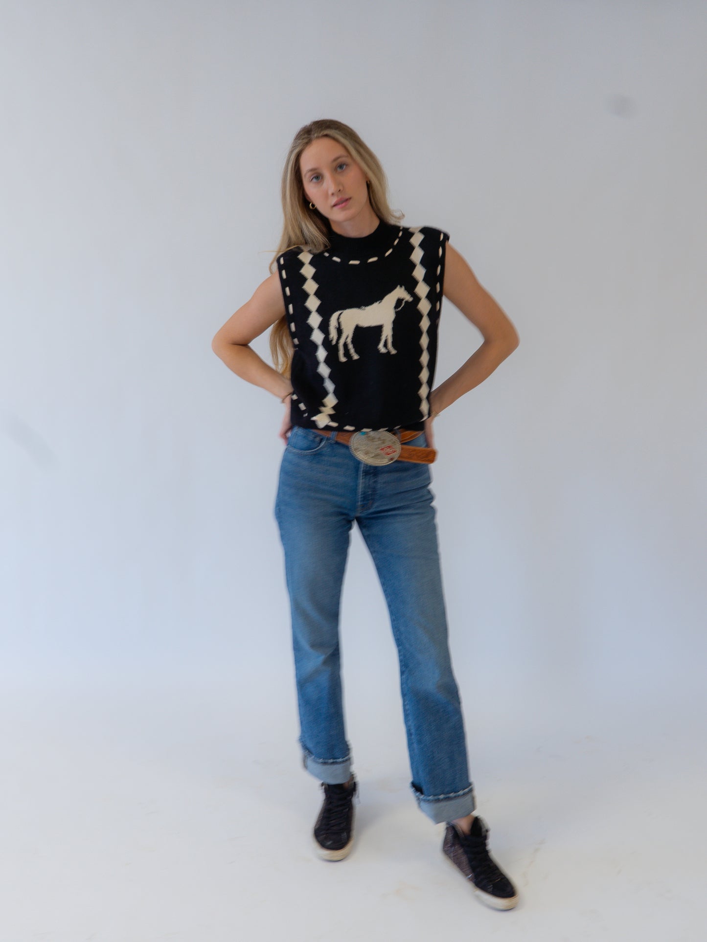 Diamond Horse Sweater