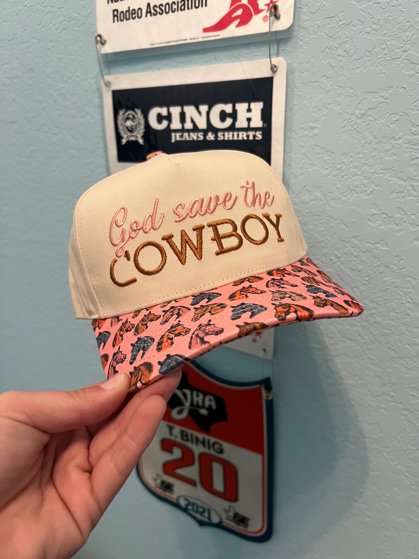 God Save The Cowboy Cap