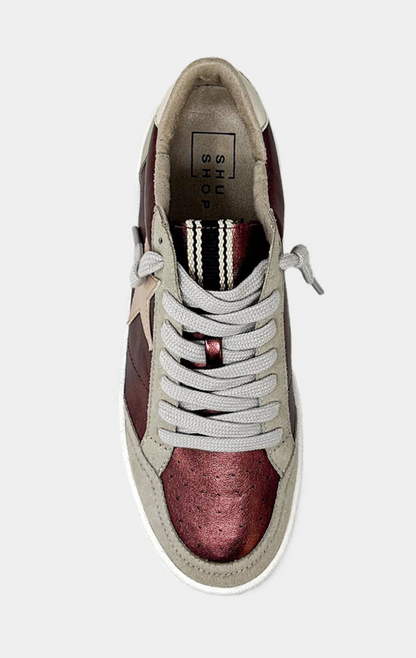 Paz Metallic Sneaker