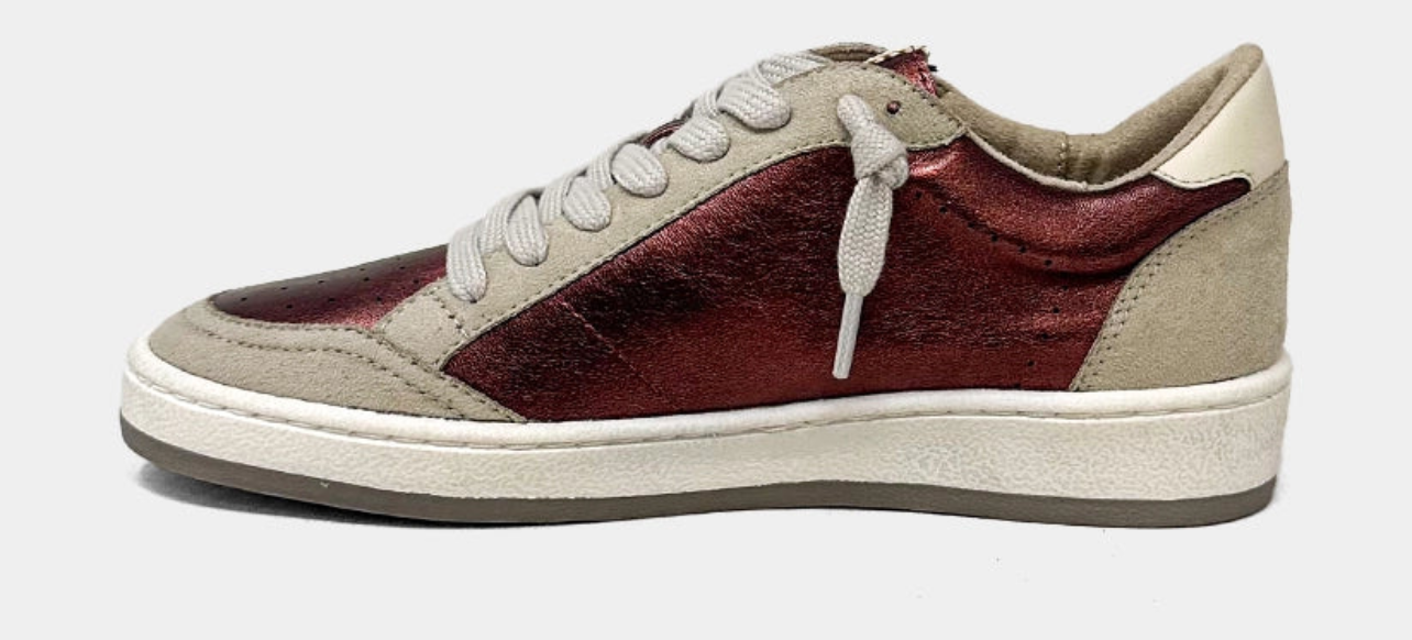 Paz Metallic Sneaker
