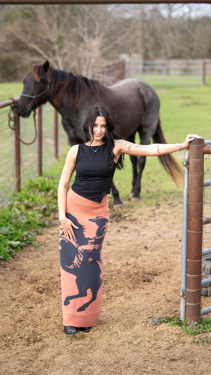 Bronco Sweater Skirt