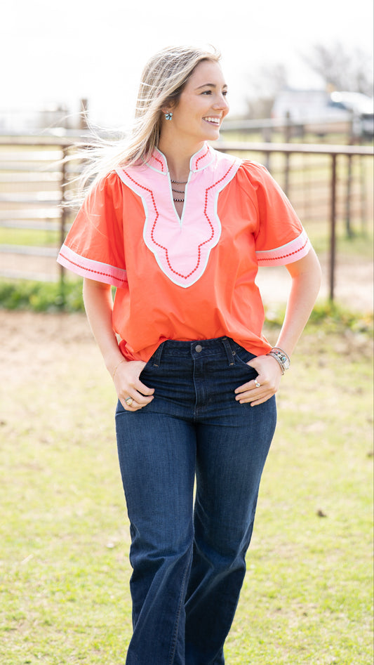 Orange Dream Top