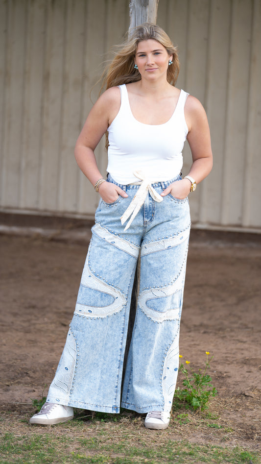 River of Lace Pants