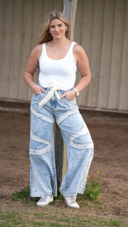 River of Lace Pants