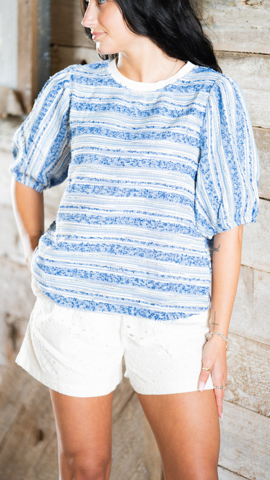 Shades of Blue Top