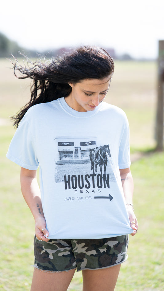Houston to Marfa Prada Tee