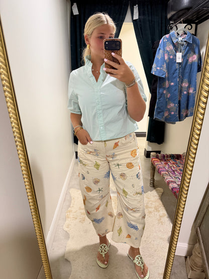 Sea Creature Barrel Pants