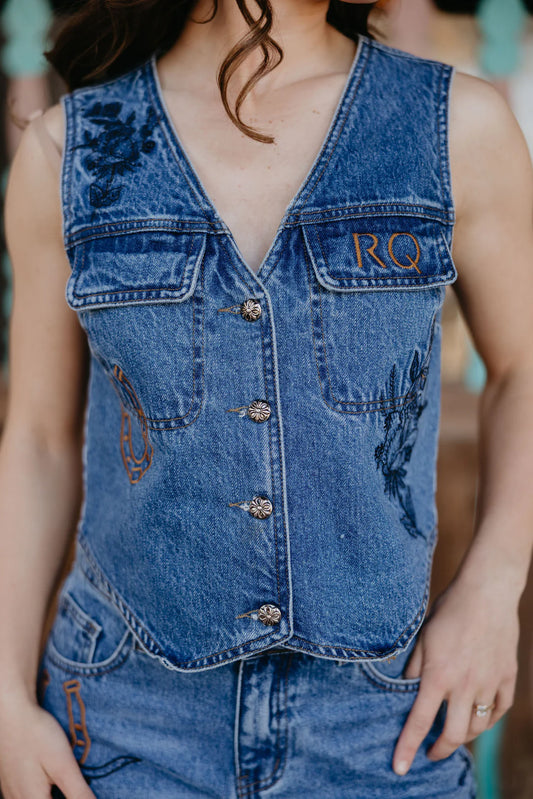 Rodeo Quincy Denim Vest