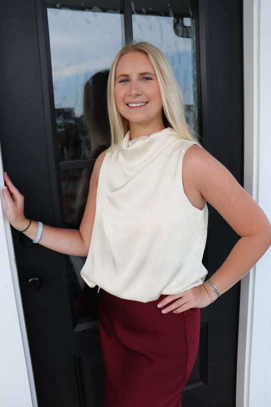 Cowl Neck Tank