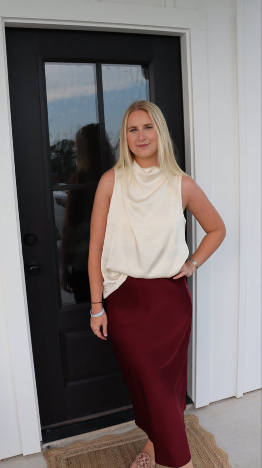 Cowl Neck Tank