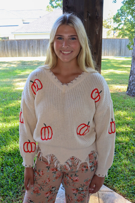Pumpkin Sweater