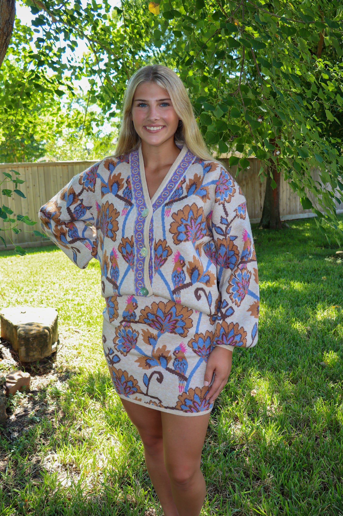 Cardigan Sweater Set