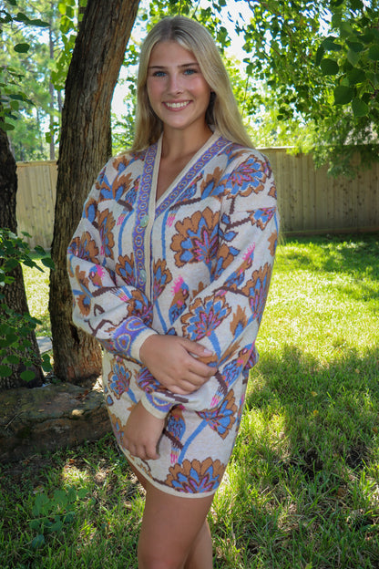 Cardigan Sweater Set