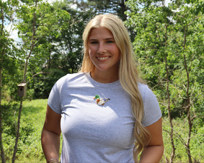Beaded Duck Baby Doll Tee