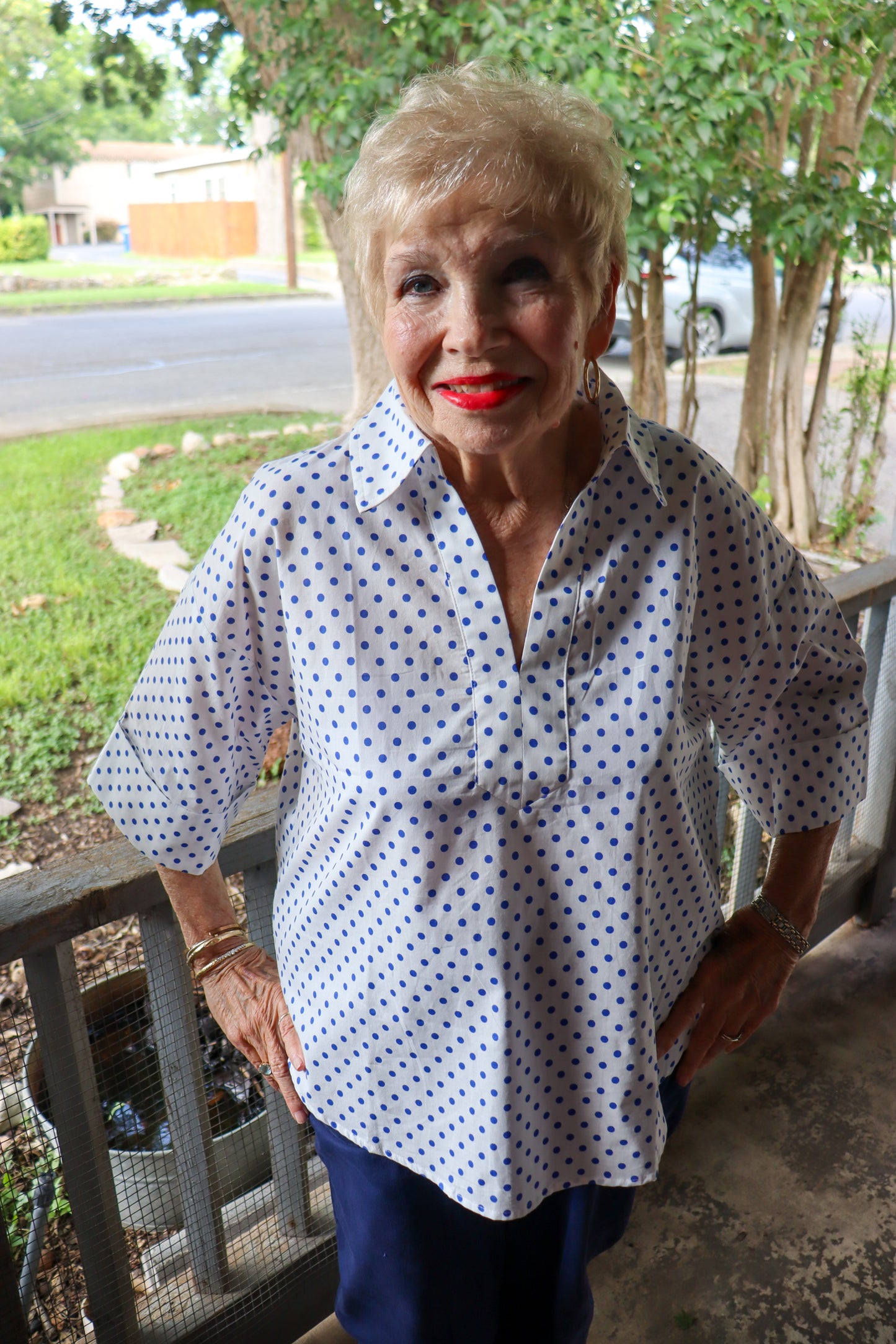 Pretty in Polka Dots Top
