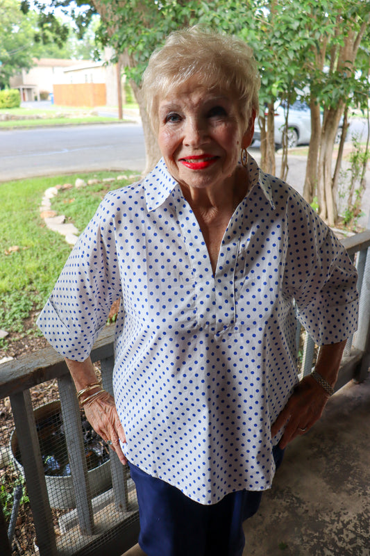 Pretty in Polka Dots Top