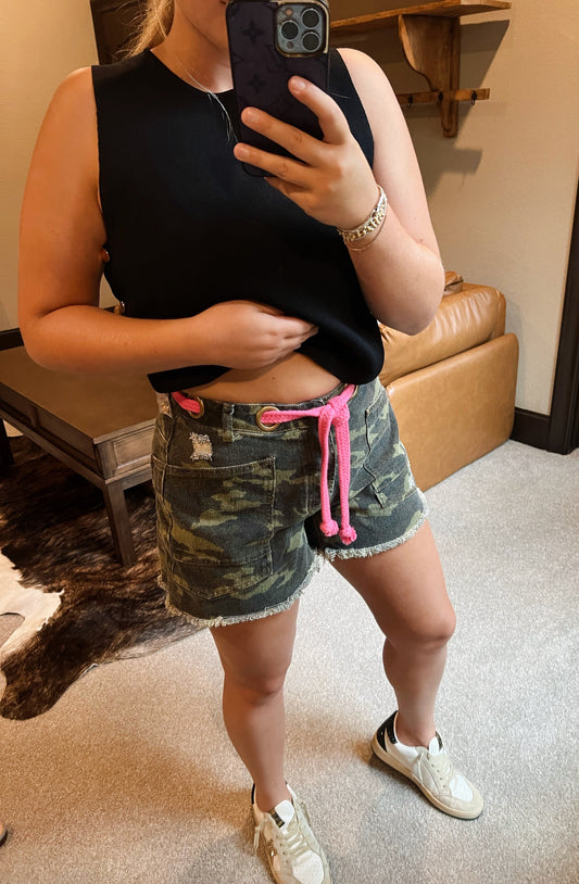 Camo Rope Shorts