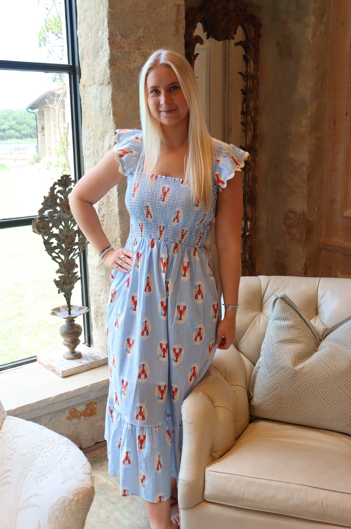 Long Lobster Dress