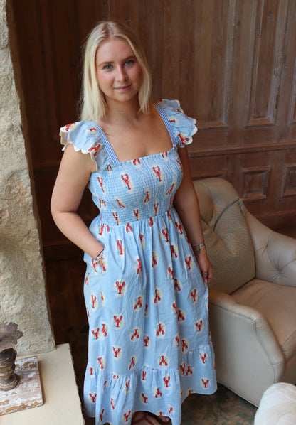 Long Lobster Dress