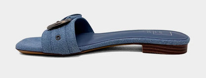 Darryl Denim Buckle Sandals